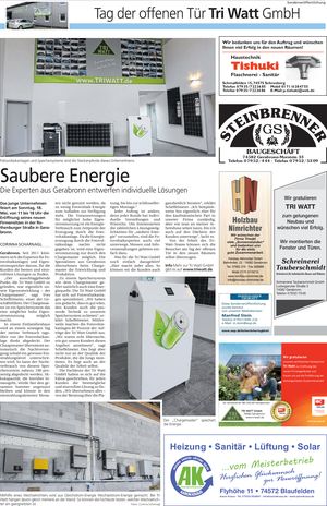 Hohenloher Tagblatt, Samstag 14.Mai.2014